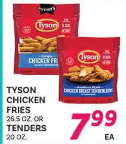 El Paso Grande TYSON CHICKEN FRIES 26.5 OZ. OR TENDERS 20 OZ offer