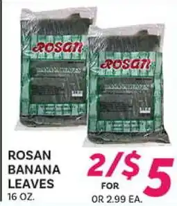 El Paso Grande ROSAN BANANA LEAVES offer