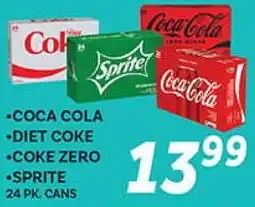 El Paso Grande •COCA COLA •DIET COKE •COKE ZERO •SPRITE offer