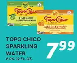 El Paso Grande TOPO CHICO SPARKLING WATER offer