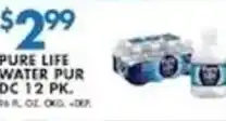 Associated Pure Life water pur offer
