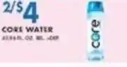 Compare Foods Core Water offer