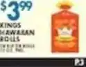 Compare Foods Kings Hawaiian Rolls offer