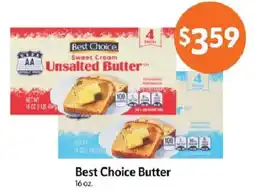 Homeland Market Best Choice butter offer
