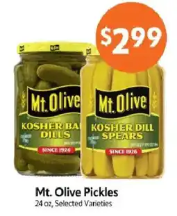 Homeland Market Mt. Olive Pickles offer