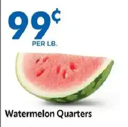 Homeland Market Watermelon Quarters offer