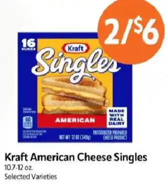 Kraft american cheese singles