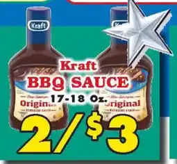 Foodland Kraft bbq sauce offer