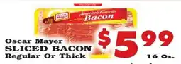 Foodland Oscar mayer sliced bacon offer