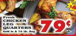 Foodland Fresh Chicken Leg Quarters offer