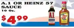 Foodland A1 or Heinz 57 sauce offer