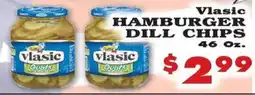 Foodland Vlasic hamburger dill chips offer