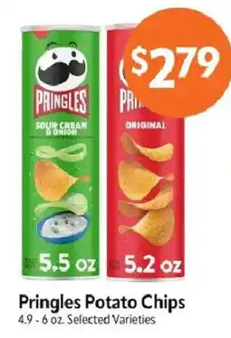 Homeland Market Pringles Potato Chips offer