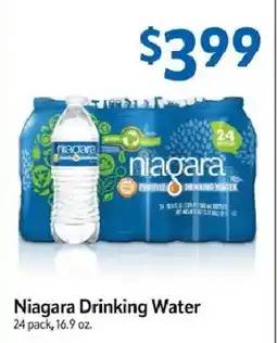 Homeland Market Niagara Drinking Water offer