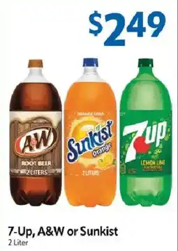 Homeland Market 7-Up, A&W or Sunkist offer