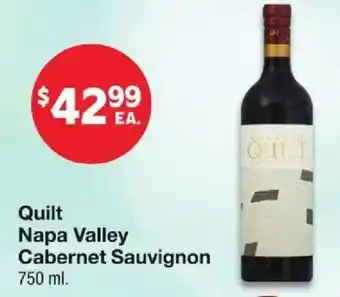 Quilt Napa Valley Cabernet Sauvignon