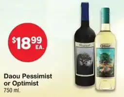 United Supermarkets Daou Pessimist or Optimist offer