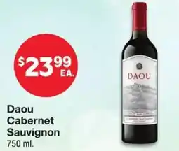 United Supermarkets Daou Cabernet Sauvignon offer