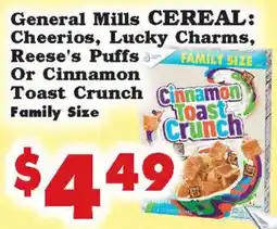 Foodland General Mills Cereal offer