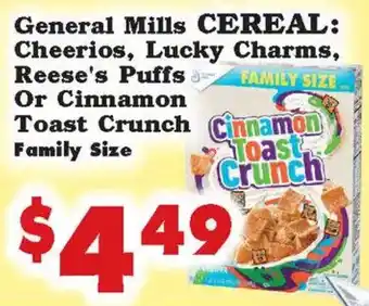 General Mills Cereal