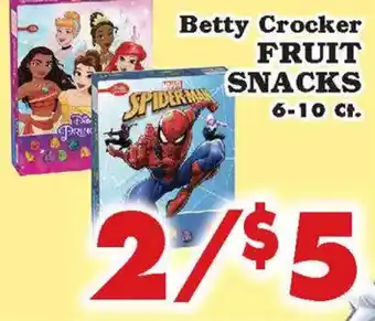 Betty Crocker fruit snacks