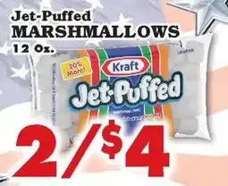 Foodland Kraft jet-puffed marshmallows offer