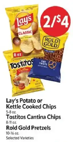 Homeland Market Lay's Potato or Kettle Cooked Chips offer