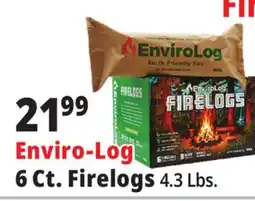 Ocean State Job Lot Enviro-Log Earth Friendly Fire Logs 6 Count offer