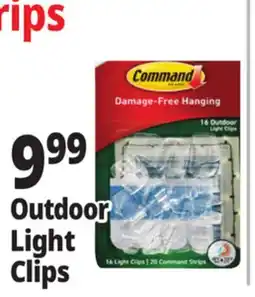Ocean State Job Lot Command 3M Outdoor Light Clips 13 Count offer