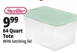 Ocean State Job Lot Sterilite Latch Top Storage Box 64 Qt offer