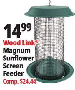Ocean State Job Lot WoodLink Magnum Black Oil Sunflower Bird Feeder offer