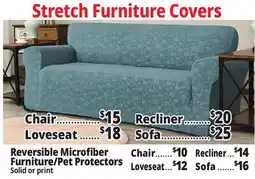 Ocean State Job Lot Stretch Furniture Covers offer