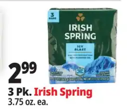 Ocean State Job Lot 3 Pk. Irish Spring offer