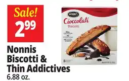 Ocean State Job Lot Nonnis Biscotti & Thin Addictives offer