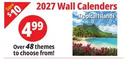 Ocean State Job Lot 2027 Wall Calendars offer