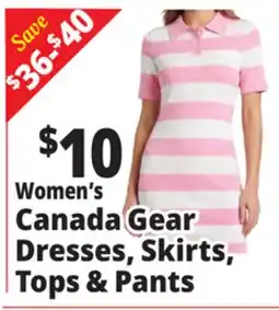 Ocean State Job Lot Women's Canada Gear Dresses, Skirts, Tops & Pants offer