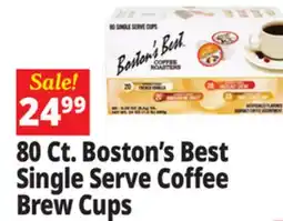 Ocean State Job Lot 80 Ct. Boston's Best Single Serve Coffee Brew Cups offer