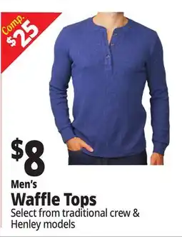 Ocean State Job Lot Men's Waffle Tops offer