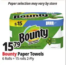 Ocean State Job Lot Bounty Paper Towels offer