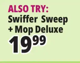 Ocean State Job Lot Swiffer Sweep + Mop Deluxe offer