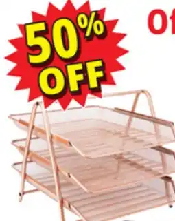 Ocean State Job Lot 3-Tier File Tray offer