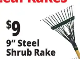 Ocean State Job Lot Steel Shrub Rake offer