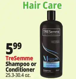 Ocean State Job Lot TreSemme Shampoo or Conditioner offer