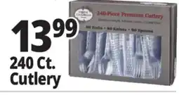 Ocean State Job Lot Smith & Callahan 240-Piece Premium Cutlery Clear offer
