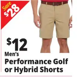 Ocean State Job Lot Men's Performance Golf or Hybrid Shorts offer
