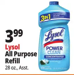 Ocean State Job Lot Lysol All Purpose Refill offer