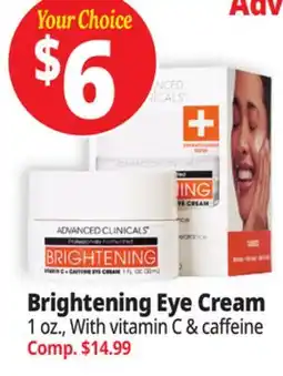 Ocean State Job Lot Brightening Eye Cream offer