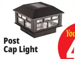 Ocean State Job Lot Solar LED Post Cap Light 5.25 offer