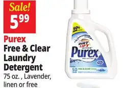 Ocean State Job Lot Purex Free & Clear Laundry Detergent offer