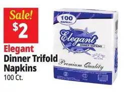 Ocean State Job Lot Elegant Paper Dinner Napkins 100-Count offer